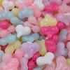 Ювелирные изделия Аксессуары Изготовление ожерелий Материалы для ручной работы Fart Macaron Color 22 мм * 17 мм * 9 мм 20 шт./компл. Бусины в форме персикового сердца DIY Аксессуары