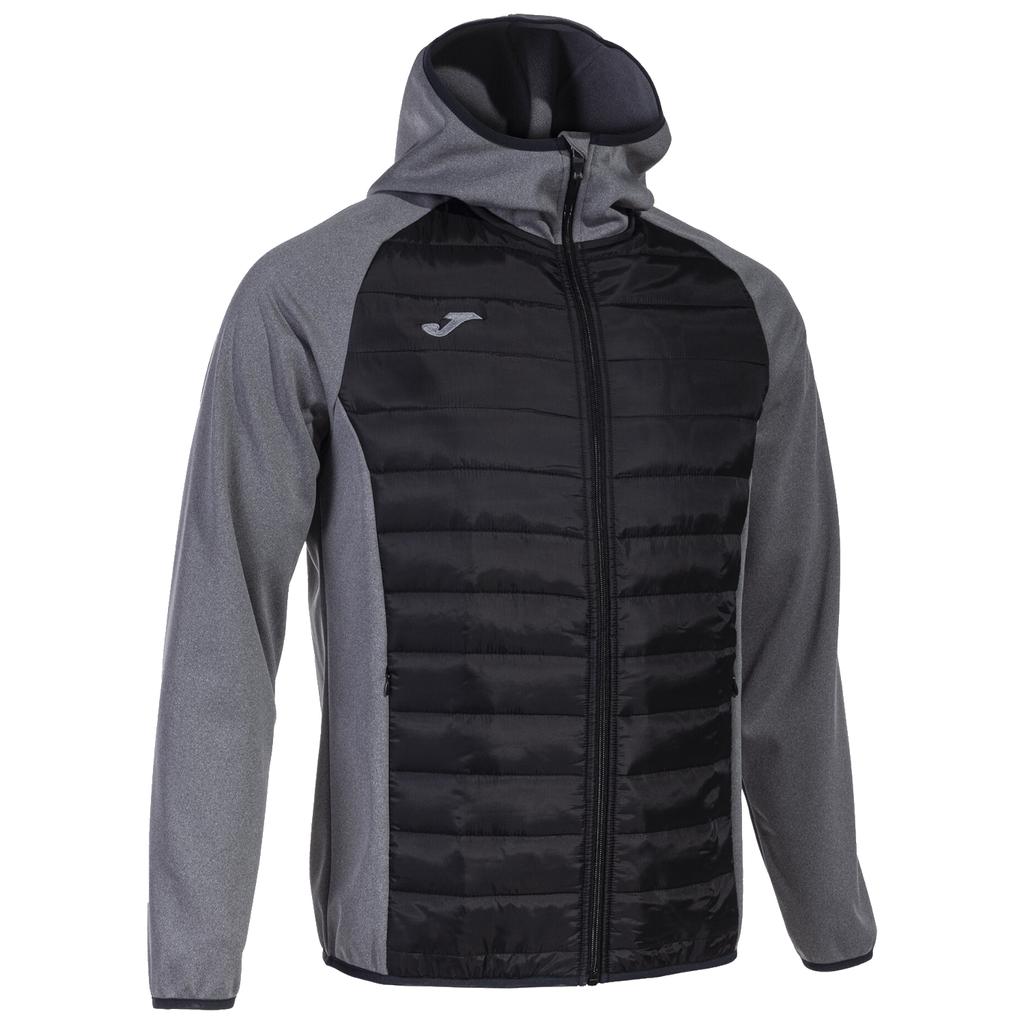 Joma Berna III Softshell Hoodie, Mens grey Sweatshirt