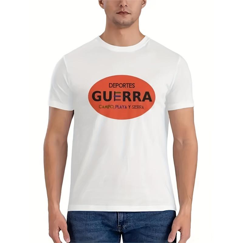 Short Sleeve Tee Cotton T Shirts Brand T-Shirt Men Cotton Teeshirt Sports War Classic T-Shirt Mens White T Shirts Harajuku