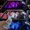 T10 RGB 12Led 15Led 24Led 36Led Автомобильный светодиодный пульт дистанционного управления RGB Автомобильный светодиодный светильник Панель для салона автомобиля Светильники для чтения Купол гирлянда BA9S Адаптер DC 12 В Свет