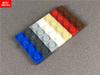100 шт./лот Пластины MOC 1x4 3710 Детали для сборки DIY Строительные блоки Образовательные фигурки Игрушки для детей