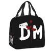 Custom Electronic Rock Depeche Cool Mode Insulated Lunch Bags for Camping Travel Resuable Cooler Thermal Bento Box Women Kids
