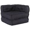VidaXL Modular Pouf Anthracite 70x70x54 Fabric, Sofa, Convertible Sofa, Fabric Sofa, Modular Sofa, Cushion 4019025