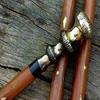 Royal Handicraft Brass Walking Stick from Victorian Christmas Gift Head Handle Wooden Cane