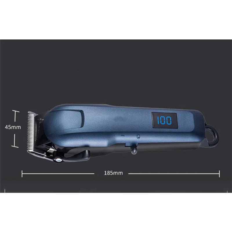 Профессиональная электрическая машинка для стрижки волос для собак, высококачественная режущая головка из стального материала, перезаряжаемый триммер для домашних животных, низкий уровень шума