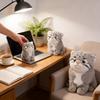 Cute Shortpile Plush Pallas Cat Stuffed Animal For Gift And Display