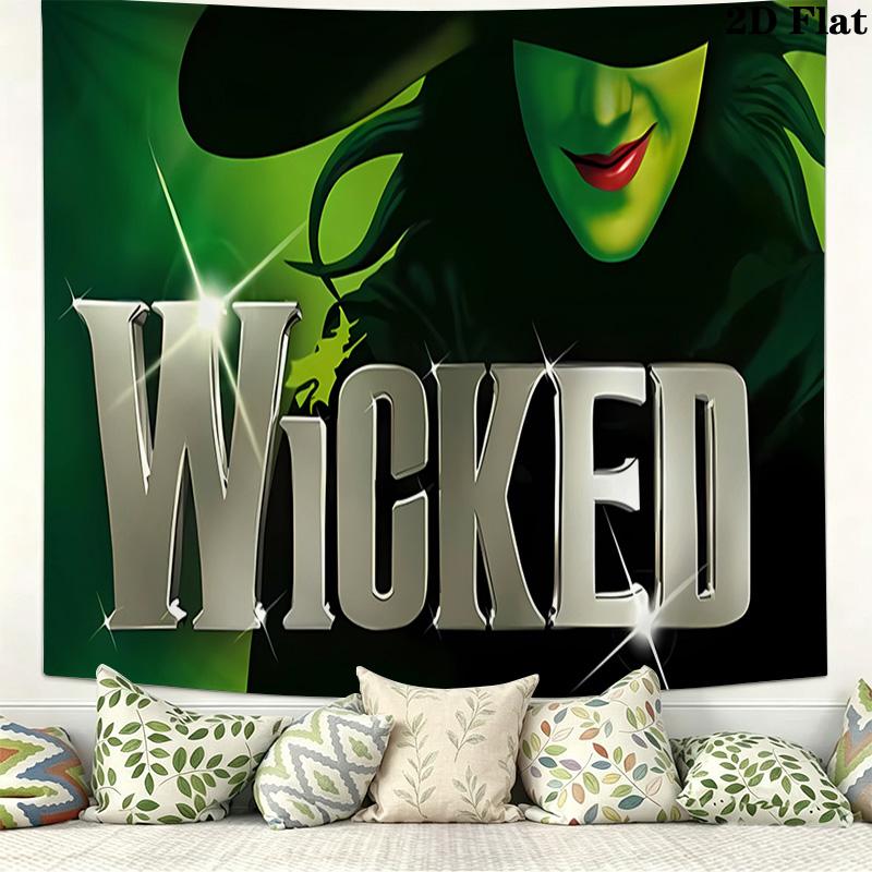 Wicked Pattern Home Decor Tapestry, Wall Hanging, Decorative RV Wall Cloth.MGT0918100