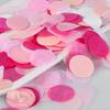 Birthday Pink Dots Mixed Colors Confetti Tissue Paper Filling Balloons Round Party Decorations