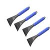 4pcs Snow Brush Snow Ice Removal Car Ice Scraper For Cars Winter Deicing Tool Multifunctional Automobile Snow Removing Deicer