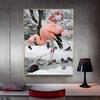 Diamond Painting Flamingo Full Round Diamond Embroidery Cross StitchDecor Home Picture of Rhinestone
