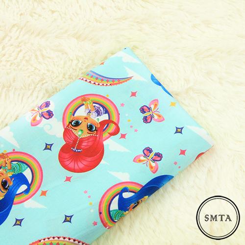 D30 Ограничено по времени! 50*140СМ Рукоделие Ткань Тканевые Салфетки Вязаные Для Шитья Лоскутное Шитье Ткани Материал Для Шитья Животное