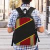 Back To School Season Soccer Football Fan Merch 33 Schoolbag High School Students Vintage Backpack