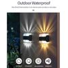 1/4/8 шт. солнечный светодиодный садовый солнечный фонарь, уличный солнечный свет, солнечные фонари для забора, уличный садовый путь, водонепроницаемый настенный светильник