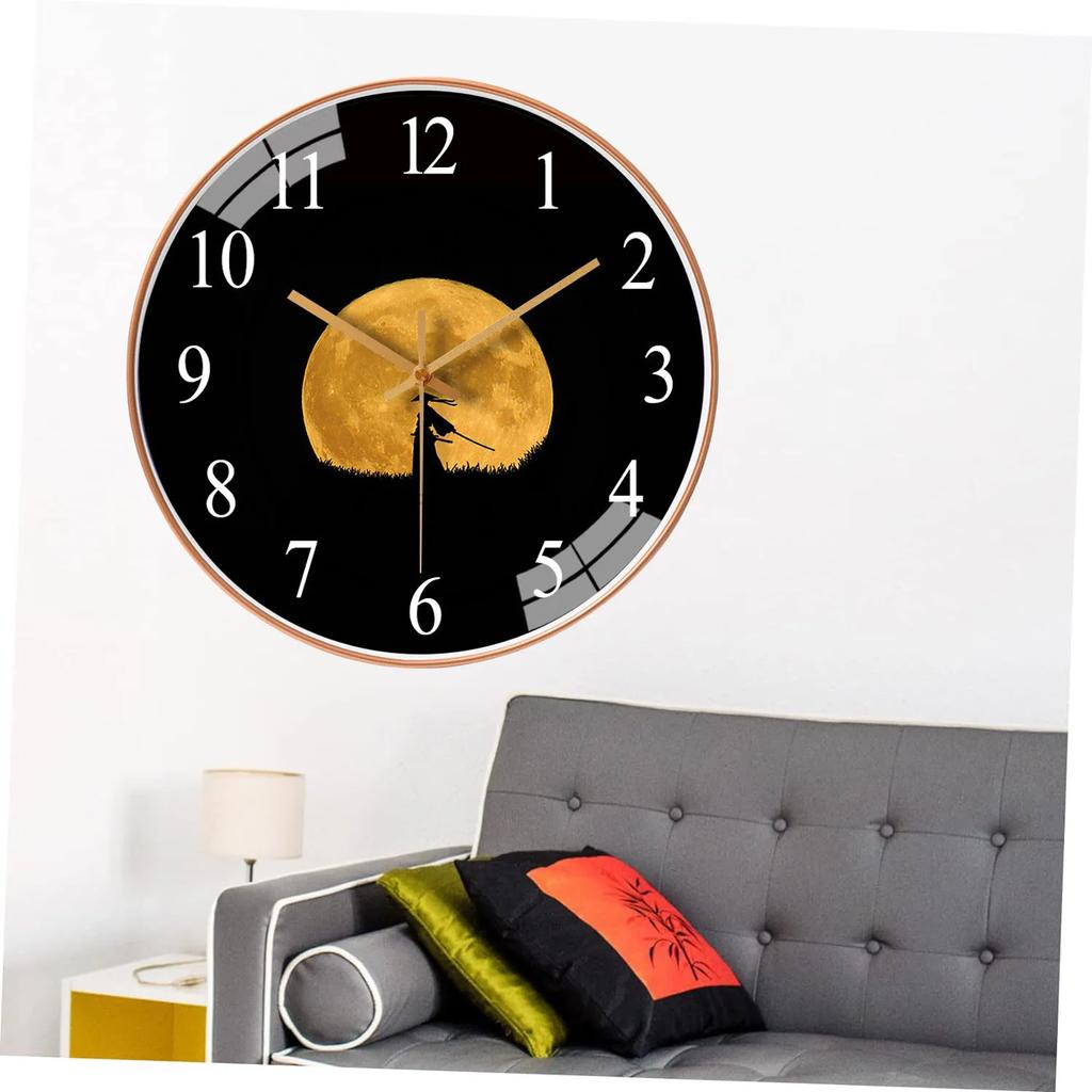 Простые цифровые настенные часы, бесшумные, без тикания, настенные часы без ударов для кухни, гостиной, спальни, ванной комнаты