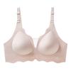 Breathable tube top jelly strip skin-friendly sports underwear gathers small breasts, summer no steel ring fixed cup bra