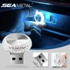 Car USB Atmosphere Light Portable Mini LED Ambient Decorative Lamps Auto Interior Night Light
