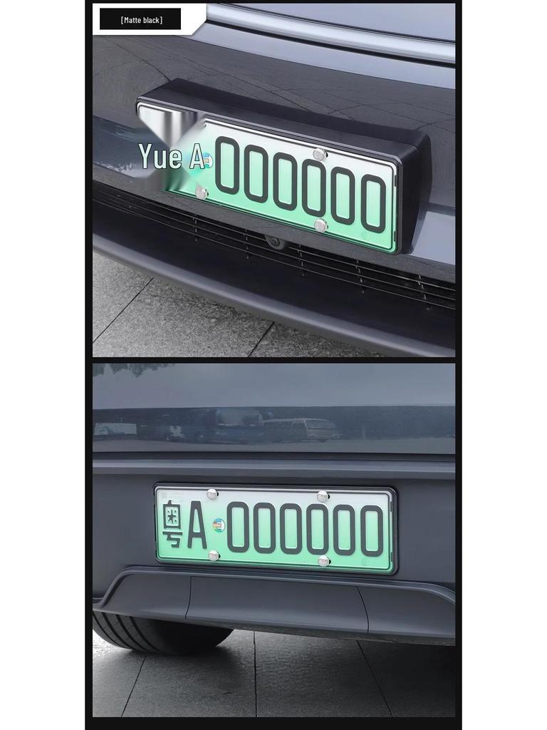 Рамка для номерного знака Tesla Model 3/Y/YL: Защитный держатель с полным покрытием