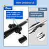 Kayak Paddle Holder Track Mount Rail Paddle Clip for Standard Oar Kayak Accessories 7