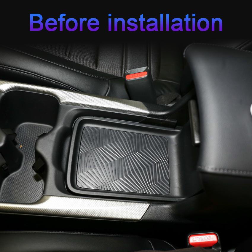 Wireless charger,Special On-board QI Phone Fast Charging Panel Car Accessories For Honda CR-V CRV 2016~2018 2019 2020 2021 2025