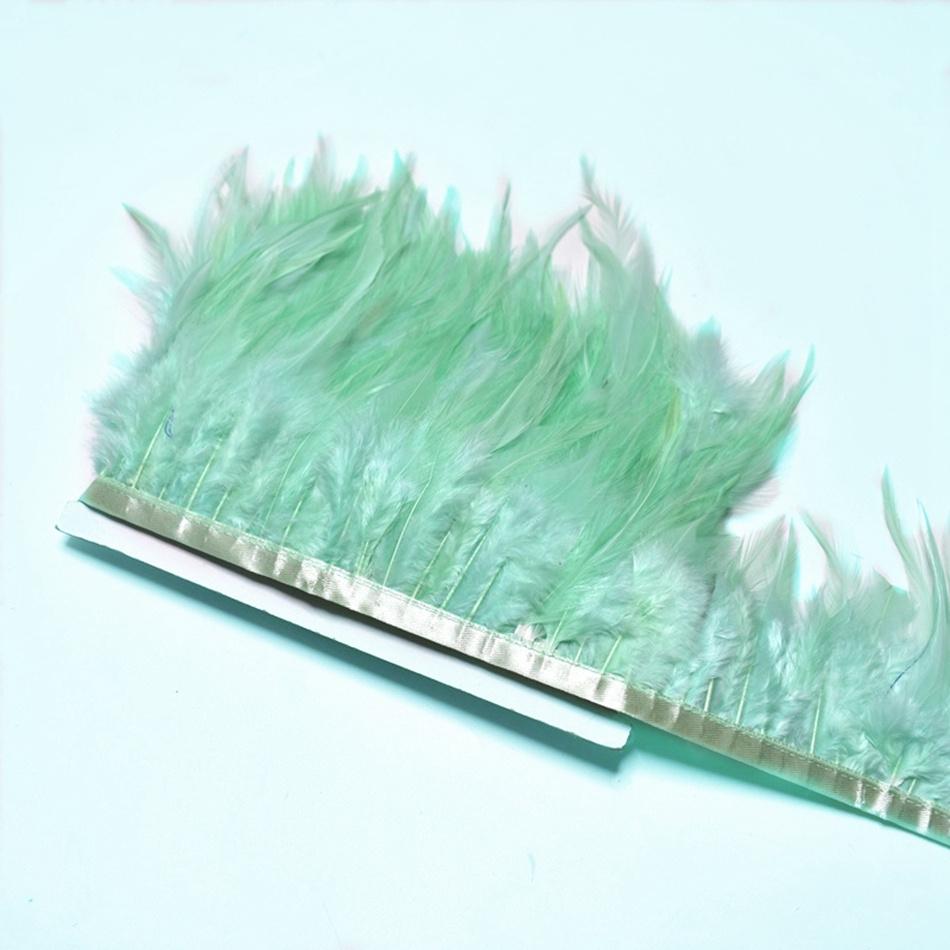 10 метров натуральная тесьма из перьев для шитья одежды, ручной работы, перья для вечеринки, свадьбы, перья для рукоделия, DIY украшение 10-15 см