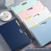 Portable Multi-Layer Accordion Folder: Large Capacity Student File and Test Paper Organizer