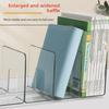"Set of 4 Thickened Acrylic Morandi Book Stands for Desktop Office & Student Use"