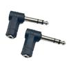 Male To Female Audio Adapter Right Angle Headphone Jack Adapter  Amplifier Accessories