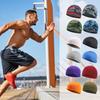 1Pc/6Pcs Outdoor Cycling Skull Hat Solid Color/Camouflage Sports Hat Sweat Wicking Running Caps Women Men Bicycle Helmet Liner Cycling Accessories