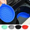 Универсальные подставки Силиконовые автомобильные подстаканники Нескользящие подставки с защитой от просеивания Водонепроницаемые держатели для напитков Аксессуары для салона автомобиля