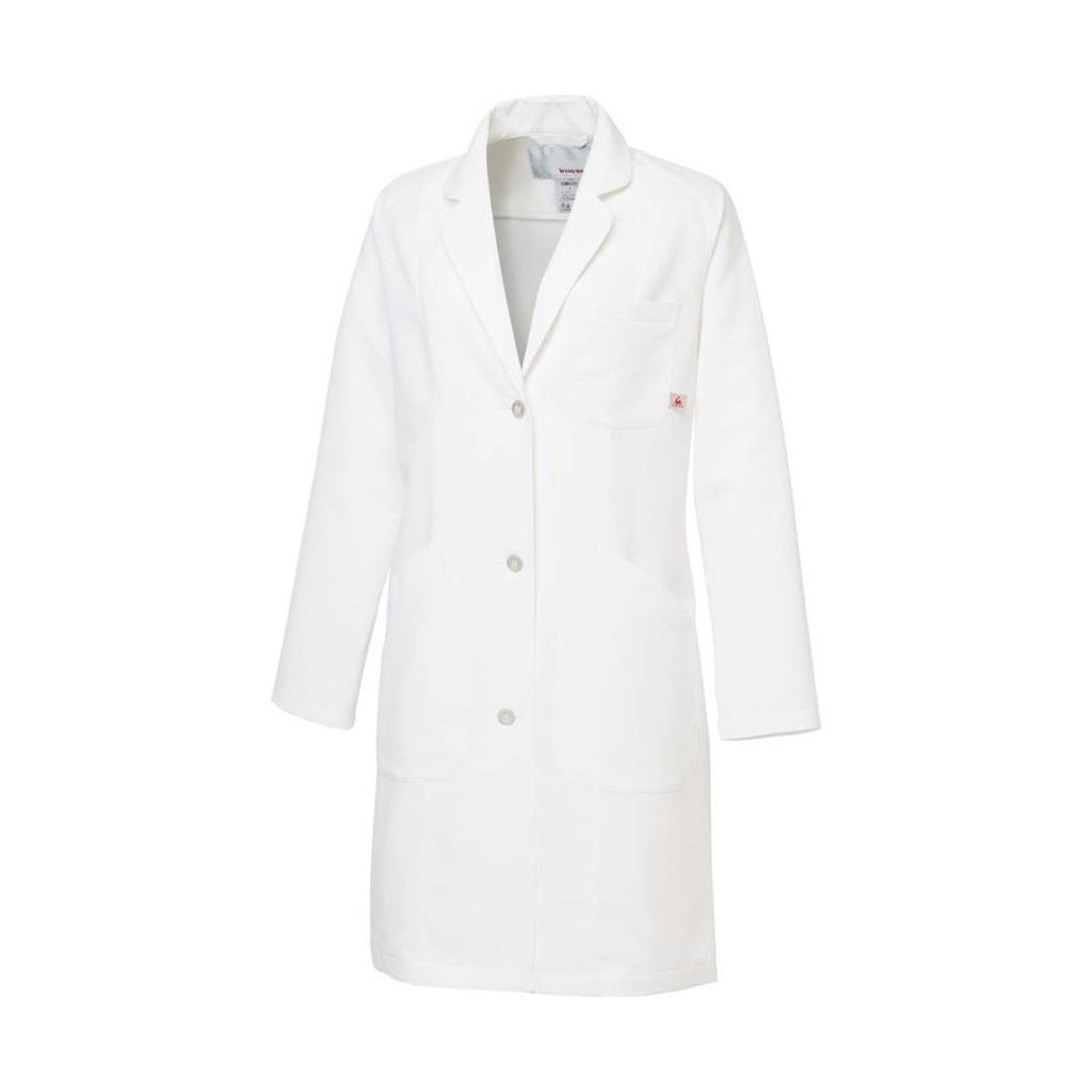 Medical Uniform White Coat Ladies Doctor Coat Le Coq Vanilla SizeM UQW4101-1