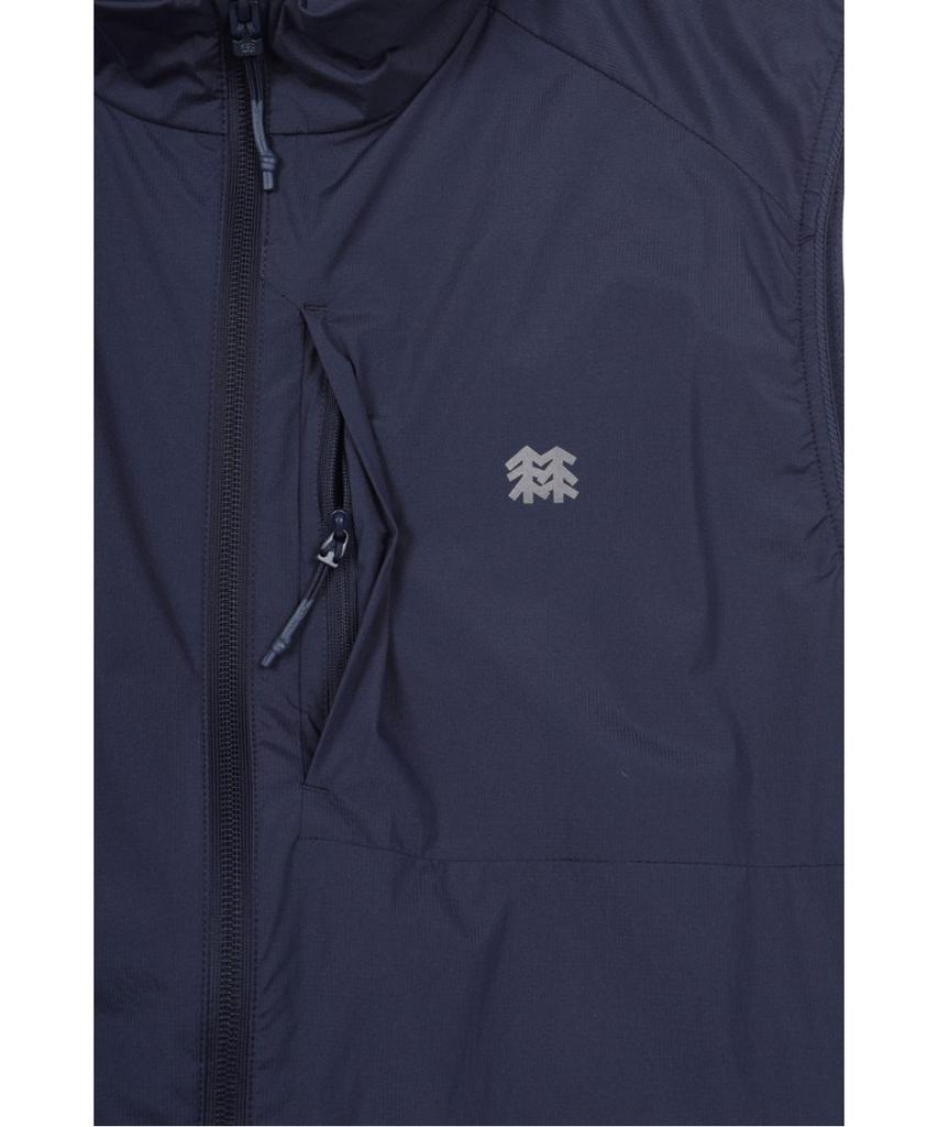 Мужская ветровка-жилет Kolon Sport Genoa Regular Fit с воротником-стойкой, ветронепроницаемая Jwvam26301Nay