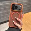 Роскошная противоударная броня-бампер для защиты камеры для iPhone 17 Air 16 15 14 Plus 13 12 11 Pro Max Прозрачная для Magsafe Чехол