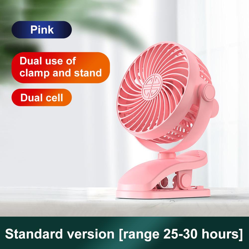 Portable Wearable Clip-On Desktop Fan Convenient and Lightweight for Home Office Use