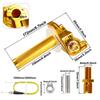 22mm 7/8" Accelerator Throttle Twist Grips  with Throttle Cable CNC Aluminum For 50cc-250cc Dirt Bike CRF KLX SSR TTR Quad