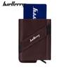 Baellerry Men RFID Wallet Aluminum Anti Theft Mini Card Holder Fashion Money Bag Vintage Design Business Purse Wallets