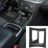 Carbon Fiber Console Gear Shift Box Panel Cover Trim For Dodge Charger 2016-2021