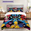 Nightmare Shadows Encounter Threepiece Set 1 Duvet Cover 2 Pillowcase Without Core Soft And Comfortable Christmas Birthday Gift