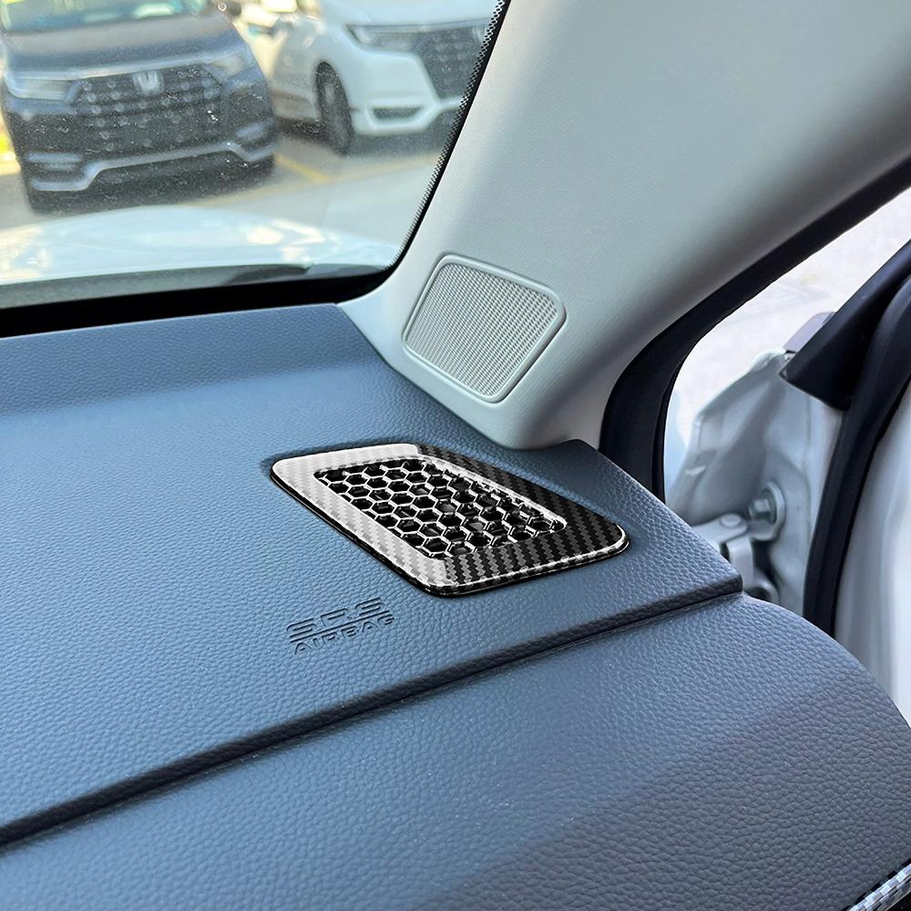 Автомобильные аксессуары для Honda CR-V CRV 6-го поколения 2023 2024 2025 Гибридная панель приборов ABS Боковая панель кондиционера Наклейки на вентиляционные отверстия