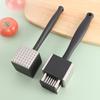 New Two-in-one Stainless Steel Meat Loosening Hammer Loosening Needle Household Pat Steak Hammer Tenderizer Tendon Breaker Kitchen Tools