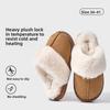 Winter Cotton Slippers for Women Non-Slip Indoor Outdoor Plush Home Shoes Warm House Slippers