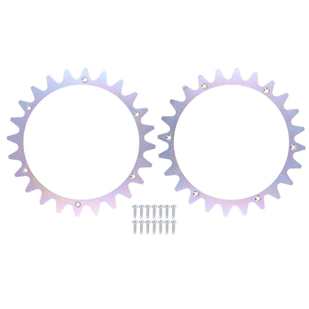 Шипы для роботизированной газонокосилки с винтами для металлических тяговых колес 225 мм для Worx Landroid WR153E