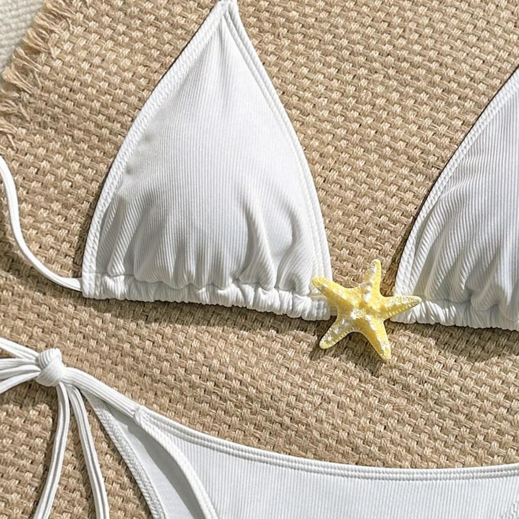 Ocean World 3D Starfish & Seashell Bikini Swimsuit