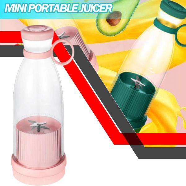 1 шт. полезный портативный электрический мини-блендер-миксер-шейкер бутылка USB перезаряжаемая соковыжималка для фруктов LM