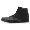 Air Jordan 1 Retro High OG 'Perforated' (Unisex) Black / Black-White Vintage Basketball Shoes 555088 002