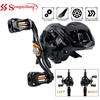SOUGAYILANG Baitcasting Fishing Reel Ultra Light One-way Control 12+1BB Fishing Wheel 6.3:1 Gear Ratio Travel Bass Fishing Reel