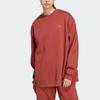 Adidas X Stella McCartney Sportswear однотонный свитшот с круглым вырезом женский свитшот коричневый IC5978