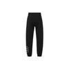 Jordan Letter Logo Print Drawstring Knit Sports Pants Women Bottoms Black DZ3385-010
