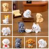 Resin Animal Figurines Cartoon Micro Landscape Ornaments Cute Dog Figurines Miniatures  Garden