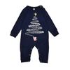 Christmas Prints Family Matching Long Sleeve Tops+Pants Set Family Matching Sets