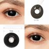17 мм мини-склерные линзы Шаринган Риннеган Хэллоуин контактные линзы вампир зомби косплей глазные контакты для аниме аксессуары